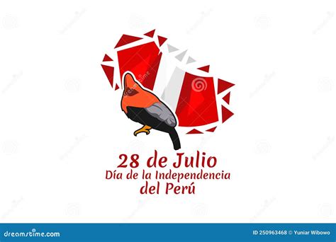 Traducir De Julio D A De La Independencia De Per Ilustraci N Del