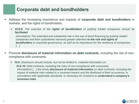 Revised G Oecd Principles Of Corporate Governance Ppt