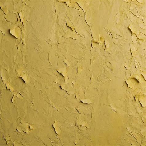 Premium Photo Crumpled Yellow Paper Texture