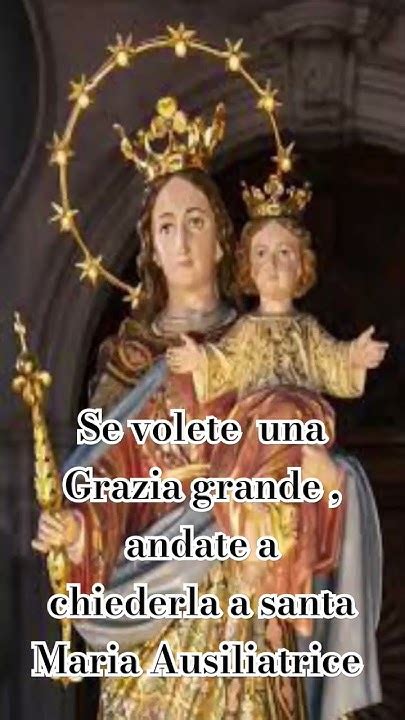 Se Volete Una Grazia Grande Andate A Chiederla A Santa Maria Ausiliatrice Shorts Youtube