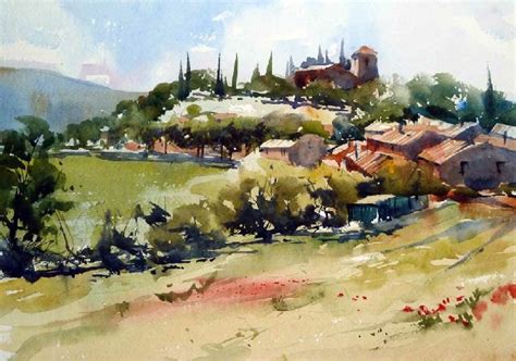 Grahame Booth Watercolour Watercolor Landscape Paintings Watercolor