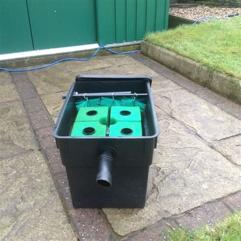 Otter 3000 Submersible Pond Pump And External Multimedia Filter Box