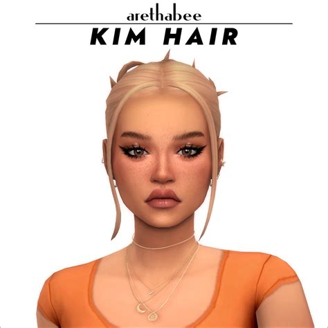 Kim Hair Files The Sims 4 Create A Sim Curseforge