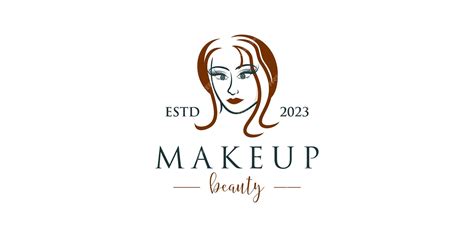 Concepto De Diseño De Logotipo De Mujer De Belleza Y Concepto De Extensión De Pestañas De