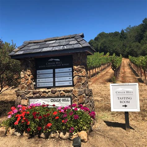 Chalk Hill Estate Winery Visit California Drink Wine With Me