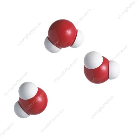 Water molecules - Stock Image - F003/9034 - Science Photo Library