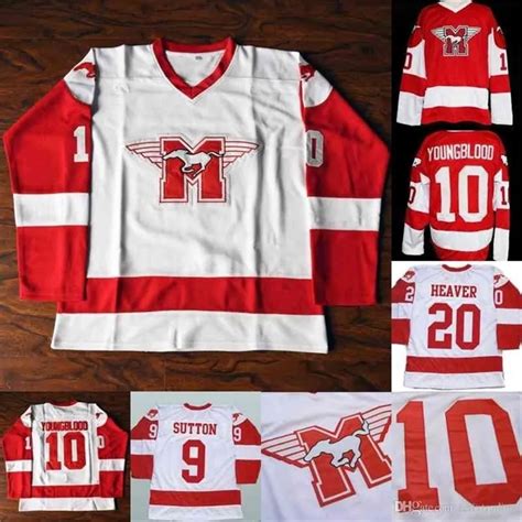 VipCeoThr Youngblood Movie Hockey Jersey 9 DerekSutton 20 Keanu Reeves ...