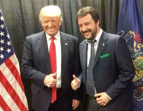 Matteo Salvini racconta come e quanto è filo Trump a Breitbart di