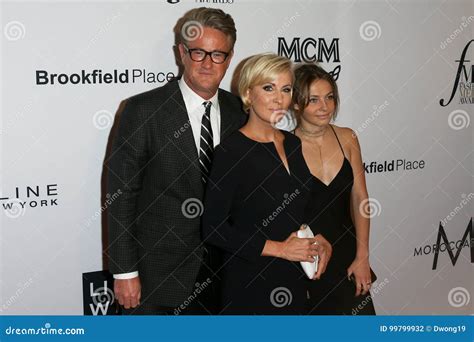 Joe Scarborough, Mika Brzezinski, Carlie Hoffer Editorial Photography ...