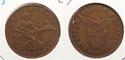 PHILIPPINES 1922 Centavo Asian And Middle Eastern Coins