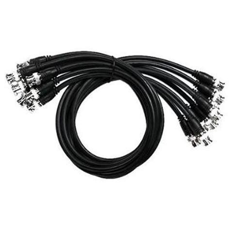 Nvt Phybridge Nv Bnc Coax Jumper Cables Ft Pack