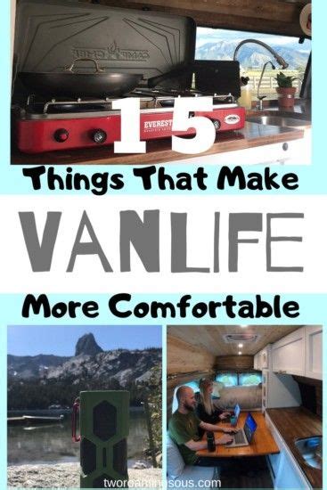 15 Things That Make Vanlife More Comfortable Two Roaming Souls Van