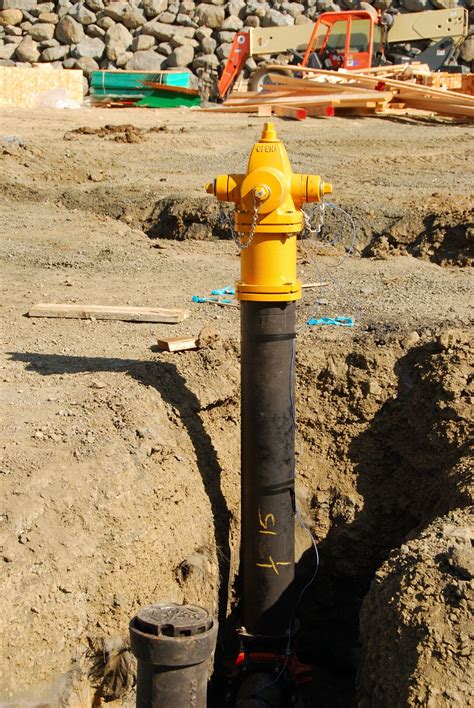 Underground Fire Main Installation at Elmer Pritchard blog