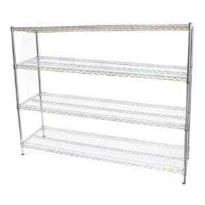 Chrome Wire Shelving And Trolleys National Surgical Corporation