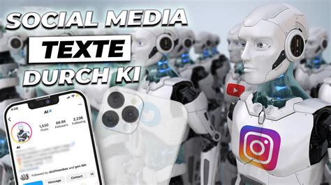 Social Media KI Tools Künstliche Intelligenz für Instagram YouTube