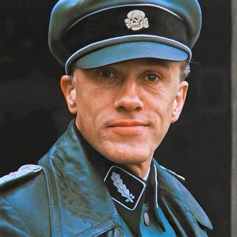 Inglorious Basterds Hans Landa Christoph Waltz Vintage Hue Icon