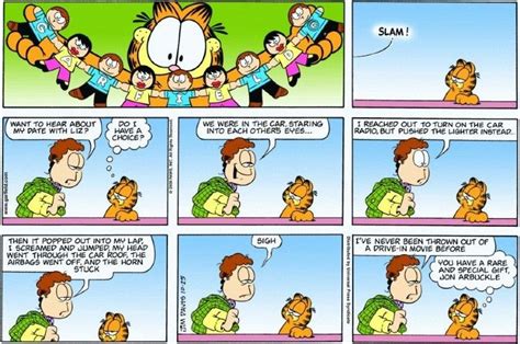 10 Funniest Garfield Comics Of All Time