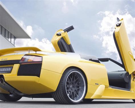 Машина, авто, car, ламборджини, lamborghini, желтая, автомобили, машины ...