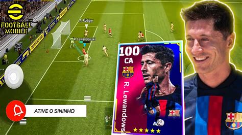 Gameplay Lewadowski Pack Premium Do Barcelona Efootball