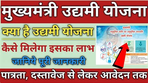 Mukhyamantri Udyami Yojana Udyami Yojana Kya Hai Bihar