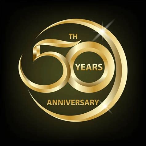 50th Wedding Anniversary Logo Ideas