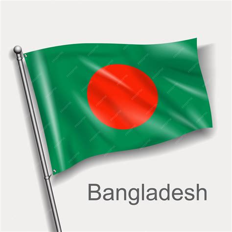 Premium Vector | The national flag of Bangladesh in Asia