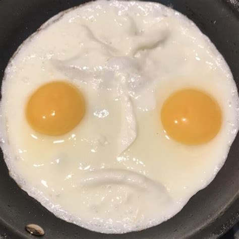 My Eggs Look Like They Are Frowning Back At Me R Mildlyinteresting