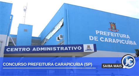 Concurso Prefeitura Carapicuíba Sp 2024 · Jc Concursos