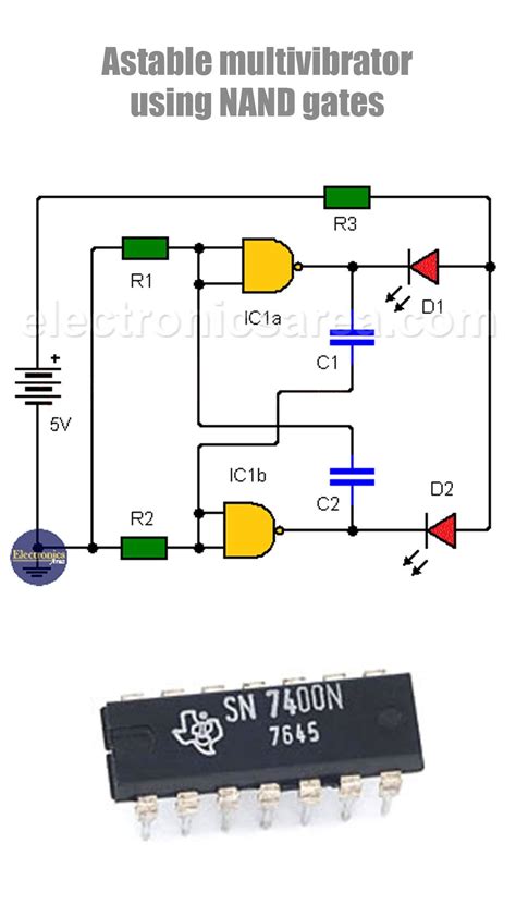 Tone Generator Using Two 555 Timers Artofit