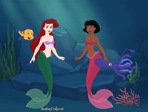 Little Mermaid (Ariel + Gabriella) by TensaiSaiyan on DeviantArt ...