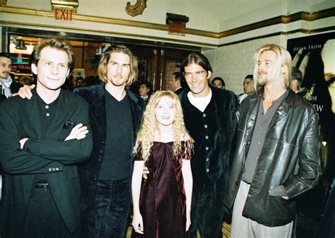 Tom Cruise And Brad Pitt At The Premiere Of Interview With A Vampire