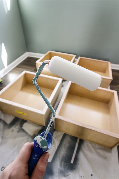 How to paint unfinished cabinets