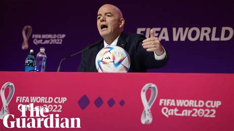 I Feel Qatari I Feel Gay Infatino Defends Fifa Decision To Host