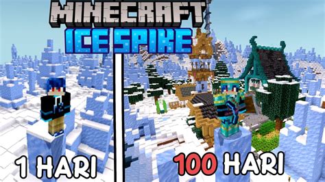 Hari Di Minecraft Bedrock Ice Spike Only Youtube