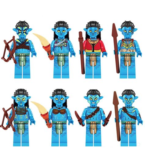 Neytiri Jake Sully Mo At Tsu Tey Minifigures Compatible Lego Avatar 2 Sets