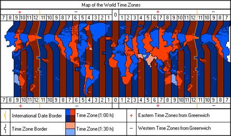 World Time Zones Map by Tatarashvili04 on DeviantArt