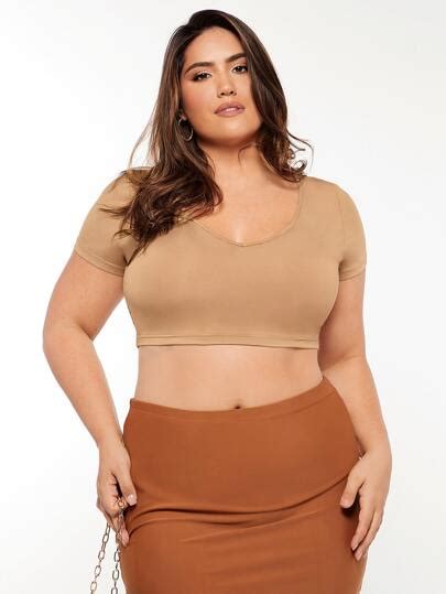 Shein Curve Basic Shop Fashion Plus Size Clothing Online Australia