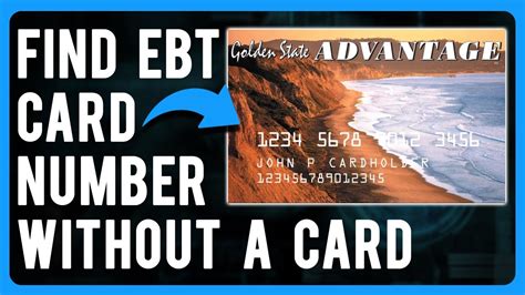 How To Find Your Ebt Card Number Without The Card How To Find Card