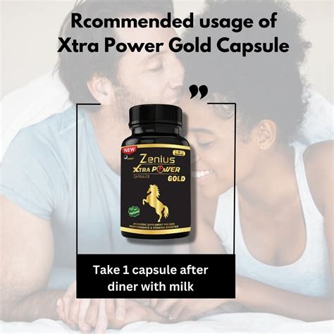 Zenius Xtar Power Gold Capsule N Sexual Health And Immunity Booster 30 Capsules Indic Brands