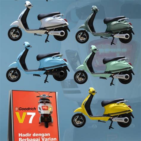 Jual BF Goodrich V7 Motor Listrik Vespa Kota Bekasi ECGOBike