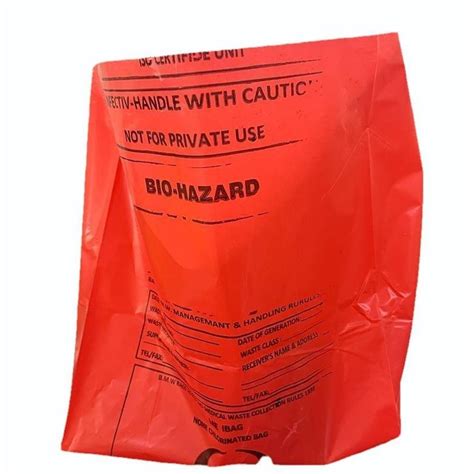 Ldpe Biohazard Waste Collection Bag X Inch At Kg In Ahmedabad