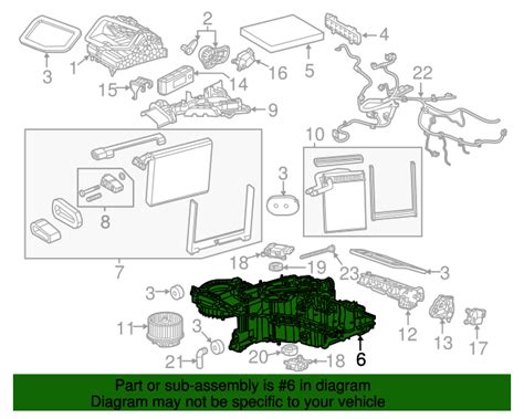 84340794 GM Heater And Air Conditioning Evaporator Case GM Parts Store