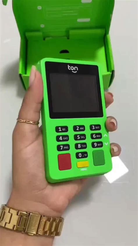 Maquininha Ton T1 Chip Maquineta de Cartão Lojista Vendas Online