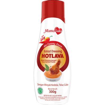 Oasis Mart Frozen Food Mama Suka Salad Dressing Hot Lava 300g Fairmart
