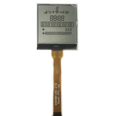 Segment LCD Display FPC Connector For Thermostat