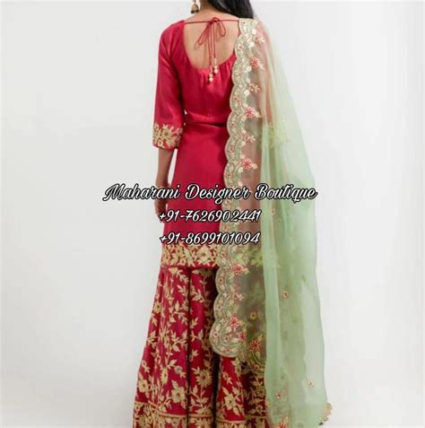 Pakistani Sharara And Gharara Suits Maharani Designer Boutique