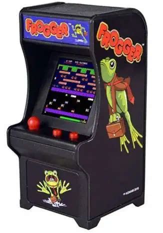 Tiny Arcade Frogger Micro Video Game Cabinet Super Impulse Toywiz