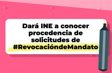 El INE informará a más tardar el 29 de octubre a promoventes si su