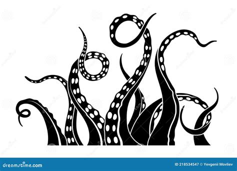 Eps Illustration Cartoon Teacup Tentacle Vector Clipart Gg The Best