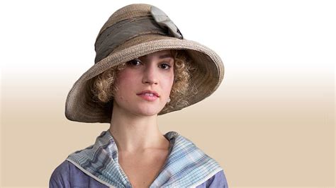 Lily James Blonde Portrait Hat Lily James Blonde Portrait Hat HD Wallpaper Wallpaperbetter